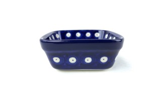 428 Bunzlau vierkant schaaltje 9,5 x 9,5 cm 377OX 428 Kleine vierkante schaaltjes 9,5 x 9,5 cm